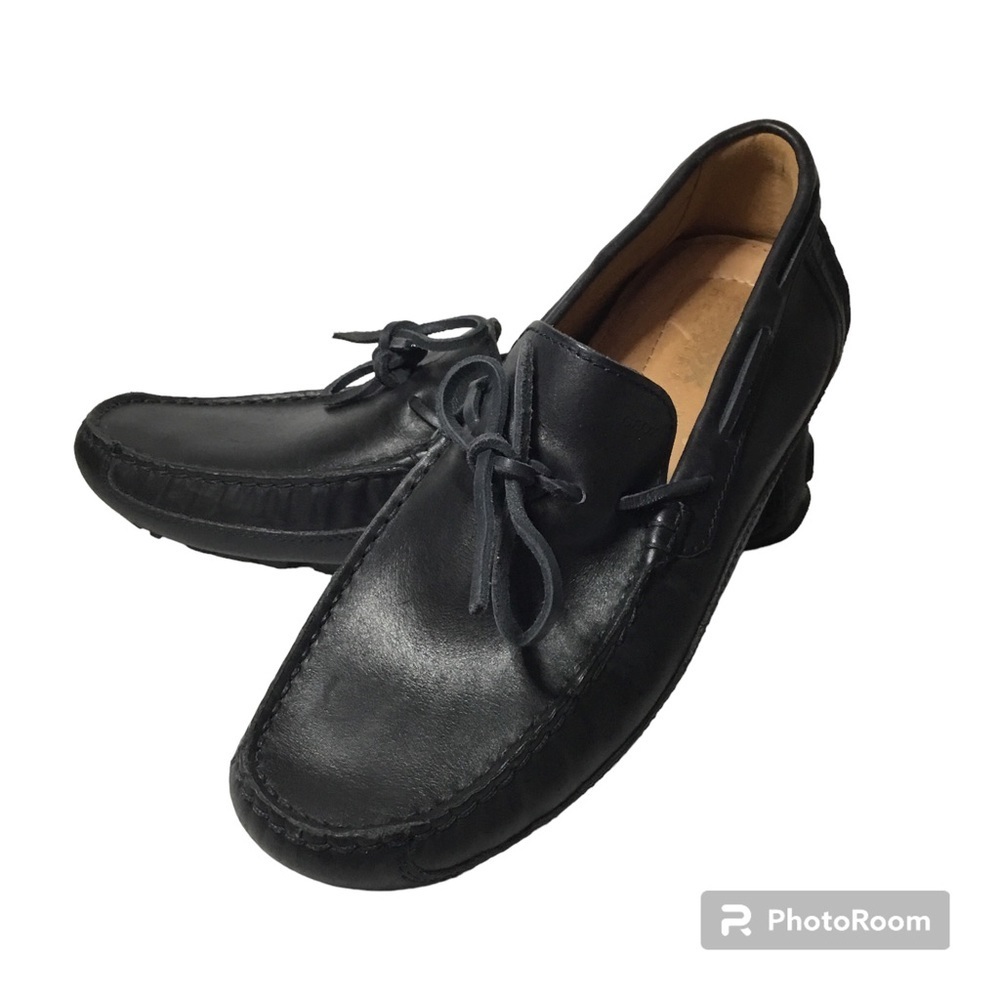 Geox Respira Men’s Navy Melbourne Pure Leather Loafers Size 42 US Size 9 NWOB